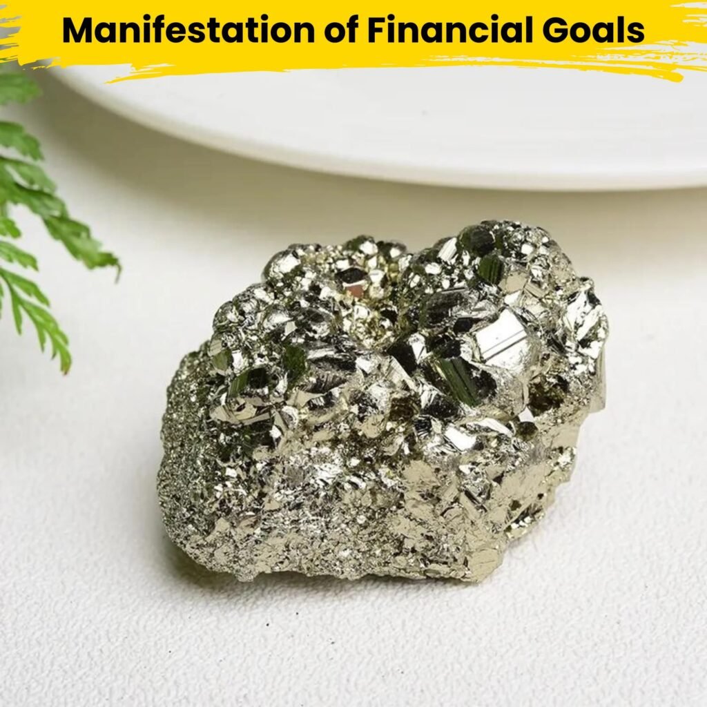 pyrite gemstone for wealth and success
